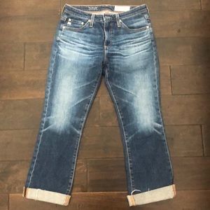 AG - The Jodi Crop high rise jeans